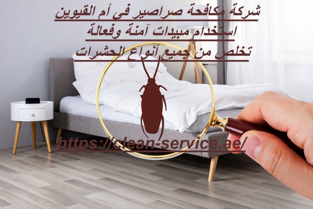 شركة مكافحة صراصير في أم القيوين