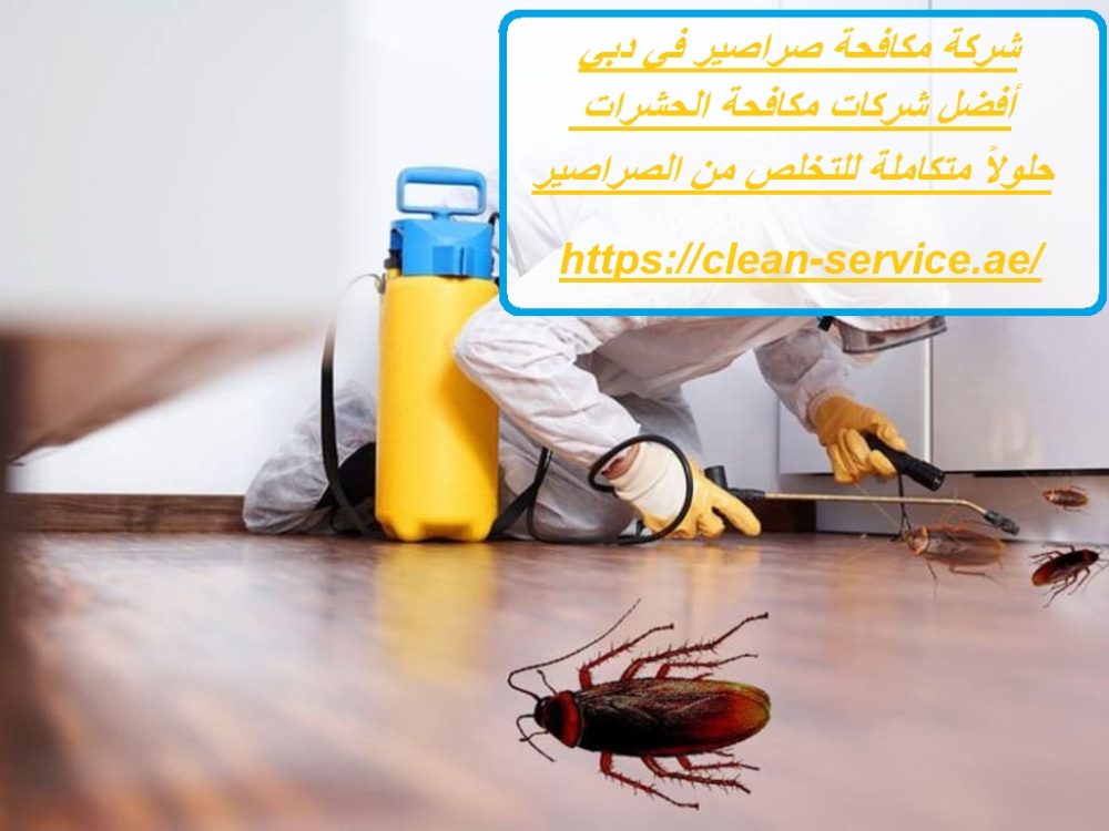 شركة مكافحة صراصير في دبي